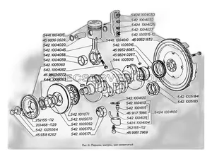 Трубка тормозная ГАЗ-3308, 3309 от тройника к главному цилиндру заднего правого тормоза "Оригинал", артикул 3309-3506074-01