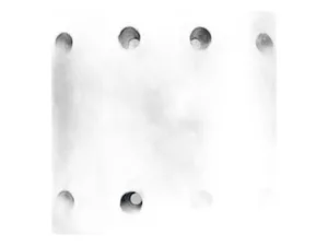 Накладка тормозная КАМАЗ 6520, 6522, 65224, 6560, переднего моста MADARA, сверлёная, расточенная с заклёпками