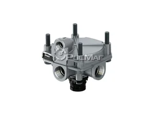 Клапан ускорительный ГАЗон NEXT, КАМАЗ 5490 МВ Actros, Axor, МАЗ 103, 107, 203, 206, 215, под глушитель шума (аналог WABCO 9730110000, 35180191060), артикул 3518-019-106-0