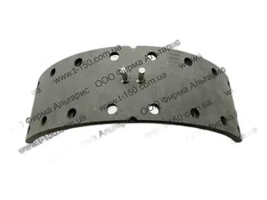 Накладка тормозная УРАЛ (к-т 4 шт) с заклепками, артикул 375-3501105-CP