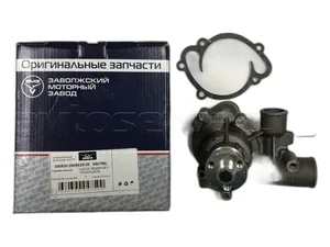 Насос водяной Газель, Соболь дв. 406 "Оригинал" ЗМЗ г.Заволжье — ракурс 1