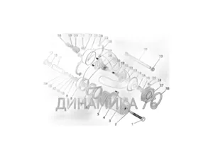 Панель боковины ПАЗ-4234 правой боковины, нижняя задняя, артикул 4234-5401288