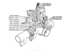 Поперечина задка ГАЗ-3307 "Оригинал", артикул 4301-5601420
