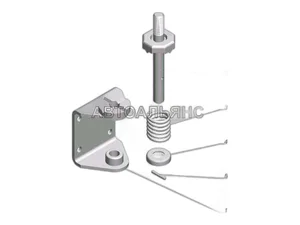 Опора стойки зеркала ГАЗ-3307, 3308, 3309, Газель NEXT А63R42, А30R32, А60R42, А67R42 нижняя "Оригинал", артикул 4301-8201270