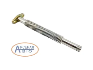 Трубка слива масла от турбокомпрессора КАМАЗ Евро, гофрированная, правая, L=430мм., в сб. с уплотнительными кольцами (AM-77-020) АВТОМАГНАТ — ракурс 2