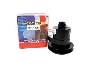 Насос ГУР ГАЗ 2217, 2752 Соболь, дв.ЗМЗ 406, шкив под ремень поликлиновой, d=110мм.,120bar. (MSP0142, 340-11-006, HPS10070), артикул 453471.125-40Т