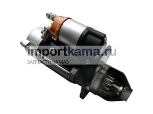 Стартер КАМАЗ, НЕФАЗ, ЛИАЗ, УРАЛ, спецтехника дв.КАМАЗ 740.30, 740.50, 740.51, Евро 2, 3, 24В, 9кВт, редукторный, z=10зуб., артикул 4554-3708000