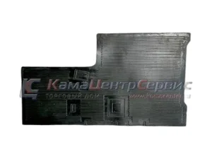 Коврик пола для а/м КАМАЗ, внутрисалонный резиновый, передний левый, водителя, штатный "Балаковорезинотехника" ОАО (БРТ), г. Балаково — ракурс 1