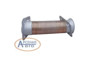 Металлорукав КАМАЗ 4326, 53205, 53215, 65115, 55111, 6460, 65115, 65116, 65117, 6520, 6522, Евро ТУРБО, в сб., гофра, нержавейка, L=380м., d=80мм., артикул 54115-1203012-01 МАРК