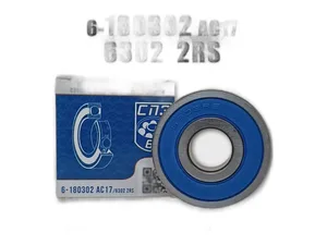 Подшипник 6-180302 (6302.2RS) генератора ВАЗ 2101-2107, 1111 Ока, 2121, 21213, 21214, 2131 Нива, LADA 4х4WD, большой(2101-24940230), артикул 6-180302 СД