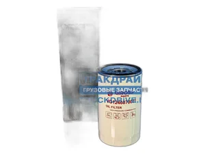 Фильтр очистки масла КАМАЗ, ПАЗ, ЛИАЗ, НЕФАЗ, пром. техника, дв.КАМАЗ 740.705 Евро 5, SHACMAN дв. WP7 ,12, 10, тонкой очистки, топливная система "Common Rail", H=198/D=107 G=M30х2мм.,(SHAANXI 1000932196, JX1016, 1000428205, ФМ 305.111, 6W.23.288.01, ДИФА 5134, LF 3977, MAN W11707, 9.2.602, М1012040-10), артикул 612630010239