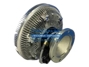 Муфта вязкостная SHACMAN F2000, F3000, Х3000 дв.WP12.430E50, Евро 5, в сб. с крыльчаткой d=704мм., 9-ть лопастей(d=704мм., с ободом, 9 лопастей, электронное управление приводом, артикул 612630060538 МАРК
