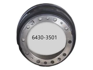 Барабан тормозной МАЗ 6430, 5440, 6312, 6501, 6516, 103, 104, 104С, 105, 107, 152, передний (АМ-02-013) 13654, артикул 6430-3501070 ZTD