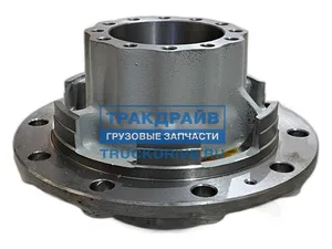 Ступица колеса для а/м КАМАЗ 43255, 43253, 65115, 65116, 6540, НЕФАЗ 8560, 8332, 96741, 9334, Евро 1, 2, 3, 4, задняя, голая, артикул 65115-3104015 ZTD