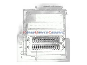 Шланг высокого давления КАМАЗ-65115 подъема платформы L=410, артикул 65115-8609090 410