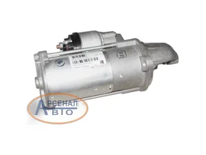 Стартер Волга, ГАЗель, Соболь, УАЗ дв.ЗМЗ 402, 4021, 4025, 4026, УМЗ 4178, 4179, 4213, 420, 4215, 4216, 12В, 1,8кВт, редукторный, z=9зуб (аналог 42.3708000) БАТЭ, Республика Беларусь — ракурс 1