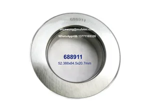 Подшипник 6-688911 (588911) выжимной муфты сцепления ГАЗ 53, УАЗ, ст.обр., метал. обойма (53-588911), 52,388х84,5х20,84мм.
