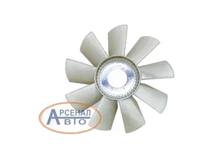 Крыльчатка вентилятора КАМАЗ дв.740.30-260, 740.31-240, Евро 2, d=660мм., с ободом, 8 лопастей, артикул 740.30-1308012 ZTD