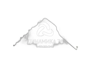 Трубка топливная дренажная форсунок КАМАЗ ЕВРО правая (стандарт), артикул 740.50-1104370-90 ст.