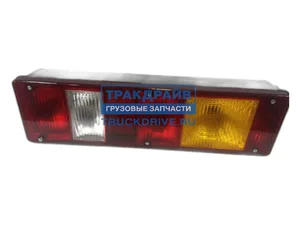Фонарь задний МАЗ Евро, КамАЗ, УРАЛ правый, с габаритом, с проводом (разъем АМР) 24В, артикул 7442-261