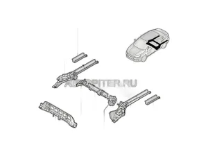 Стакан переднего амортизатора LADA Vesta правый (катафорез), артикул 8450039304