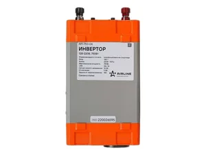 Инвертор напряжения (преобразователь) автомобильный 12В-220В, 750Вт, выход USB 5В-1А, артикул API-750-04