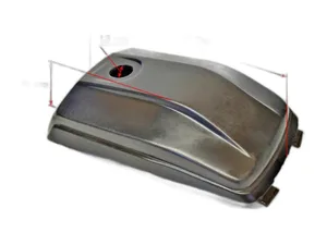 Головка М12мм., 1/2" DR (SPLINE) со вставкой, L=55мм., артикул AT-BS-62