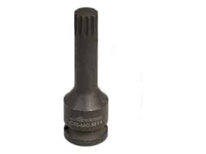 Головка ударная торцевая, 1/2" DR, внешний SPLINE М14, артикул ATAS037
