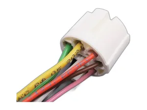 Колодка соединит. 7-ми конт., разъём 11183724420 (7pin), к переключателю вентилятора отопителя ВАЗ 1117-1119 Калина, в сб. с проводами (АХ3661, 1118-3724420, 11183709608) Cargen, г. Тольятти — ракурс 1