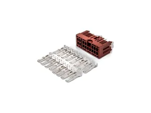 Колодка соединит. 16-ти конт., разъём 6098-6959 (16pin), подрулевого переключателя стеклоочистителя для LADA Vesta (АХ64216S) Cargen, г. Тольятти — ракурс 1