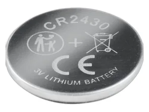 Батарейка CR2430 3V для брелков сигнализаций литиевая, 1шт., артикул CR2430-01