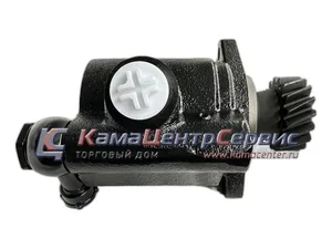 Насос ГУР SHACMAN F2000, F3000, Х3000 дв.WP10, z=17зуб., 135bar, резьба М26х1,5, М18х1,5мм., чугунный, артикул DZ9100130011