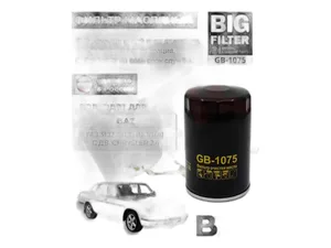 Фильтр масляный ГАЗ-31105 дв. CHRYSLER, DODGE, JEEP, артикул GB-1075