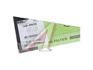 Фильтр салона TOYOTA Highlander, Land Cruiser, RAV4 III, Camry, Alphard, Altis, Auris, Avensis, LEXUS ES, GS, GX, IS, LS, LX, NX, RX, SUBARU Outback, Trezia, DAIHATSU Charade, JAGUAR, LAND ROVER угольный, артикул GB-9926/C