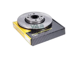 Диск тормозной передний Лада Largus с АБС (7701207795) G-PART — ракурс 1