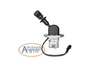 Кран ручного тормоза КАМАЗ, МАЗ, УРАЛ, ЛИАЗ, НЕФАЗ, ЗИЛ, 3-х выводной, с датчиком на панель (9617231570, 35260051140), артикул HTN900057