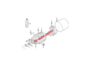 Сальник штока клапана дв.YC4D80-T20, КОНВЕЙЕРНЫЙ ОРИГИНАЛ, артикул K6200-1003105KS1
