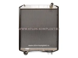Радиатор водяной КАВЗ 4238, 4235 дв.Cummins 6ISBe, ЯМЗ 534, 536, алюминиевый, 2-х рядный (4238-1301010, 4238А-1301010)