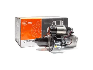 Стартер ГАЗ 33106 Валдай, ПАЗ, FOTON дв.Cummins ISF 3.8, 12В, 6,0кВт, редукторный, z=10зуб., с доп.реле (02.03098, 5263797)