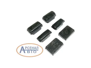 Рем. комплект рессоры ГАЗ 53, 3307, 66, 4301, ГАЗон NEXT, ПАЗ, КАВЗ, передней, к-т 6шт.= подушка верхняя 52-2902431-2шт.,+подушка нижняя подушка упорная 53-2902433-А-1шт (155600), артикул RG3307-2902800