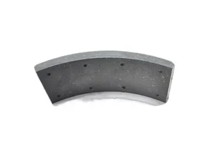 Накладка тормозная ГАЗон Садко NEXT, передняя/задняя, сверлёная с заклёпками, к-т 8шт. (C41C23-3501090, 4123 3501090) RUATI, Россия — ракурс 1