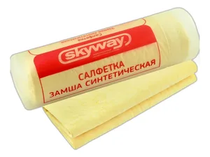 Салфетка замша искуств. 64*43см., большая в тубе, артикул S03901002