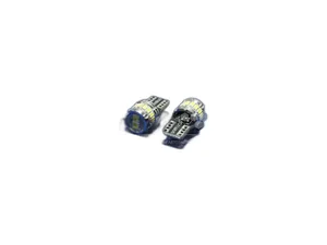 Автолампа диод T20/5(W21/5W) 12V 18 SMD диода без цоколя 2-контактная белая, габариты min2, артикул S7443-18SMD-5050-744