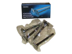 Клапан выпускной ГАЗ 53, 66, 3307, ПАЗ, КАВЗ дв.ЗМЗ 511, 513, 523, нов.обр., d=36мм., d=9мм., к-т 4шт. (511.3906597), артикул TKG-1007015-80