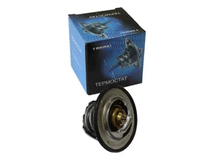 Термостат 82° ГАЗ 33106 Валдай, ПАЗ, ЛИАЗ, КАМАЗ, МАЗ дв.Cummins ISF 3.8, ISBe, B6,7, QSB6,7, с упл. кольцом (Т127-1306100-09, 5292708, 5256423А, 5337966F, 82-24038-SX, 3967195) TANAKI — ракурс 1