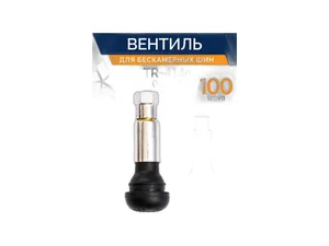 Вентиль бескамерной шины R-14, хром. металл