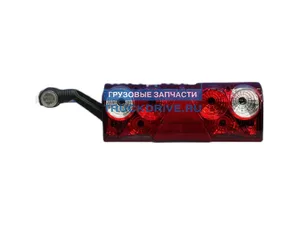 Фонарь задний UNIVERSAL (Schmitz) Europoint левый, белый поворотник с габаритом ФГ-30-02LED, АМР разъем, артикул U024-31L