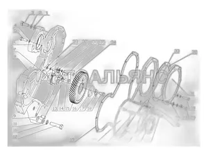 Сальник 105х125мм. дв.YC4A100-T301 колен. вала, задний, КОНВЕЙЕРНЫЙ ОРИГИНАЛ, артикул YC209-C105125FL