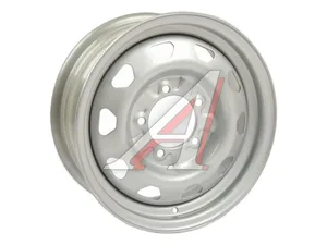 Диск колеса штамп R16х6.5J, PCD 5x139.7, ET40, DIA108,5 - УАЗ Patriot, 3741 (буханка) серебристый "Оригинал", артикул ZAP622-3101015