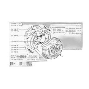 Цилиндр тормозной главный Москвич 2141, без бачка (2141-3505010-10, T2107C3), артикул Т2107С3